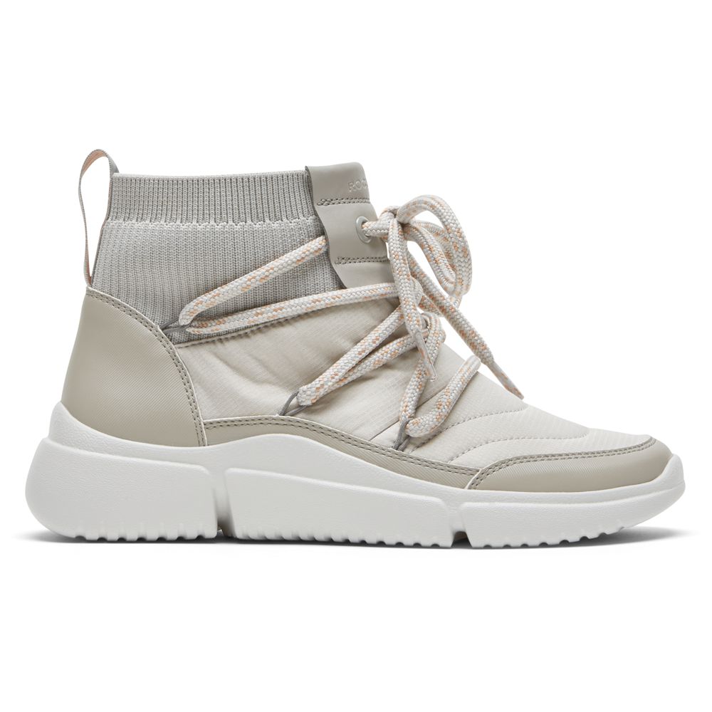 Botins Rockport R-Evolution Washable Quilted Senhora - Cinzentas ( 805-BLNJPA )